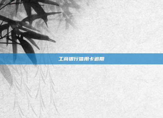 工商银行信用卡逾期